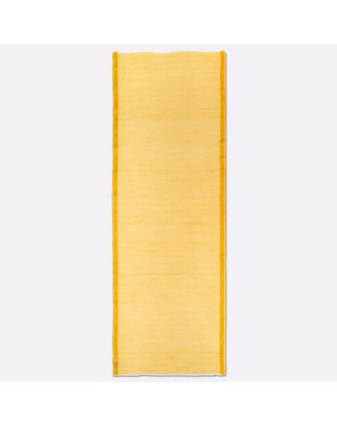 Écharpe en Laine & Soie Elegie mimosa - 70x200 cm