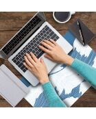 4 tovagliette rettangolari multicolori del mare indiano - 30x45 cm