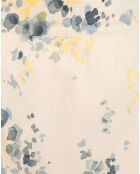 Jupe portefeuille Chipie fleurie blanc/bleu/jaune