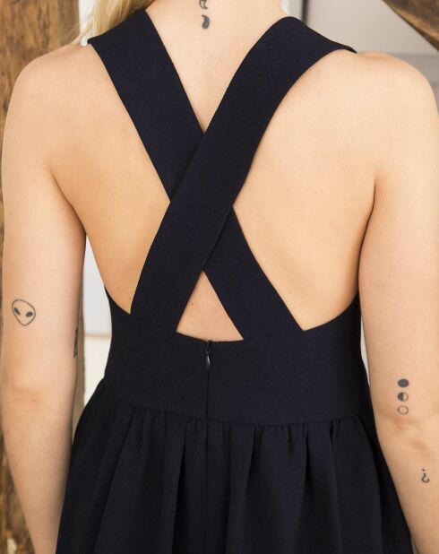 Robe Ebene bleu marine