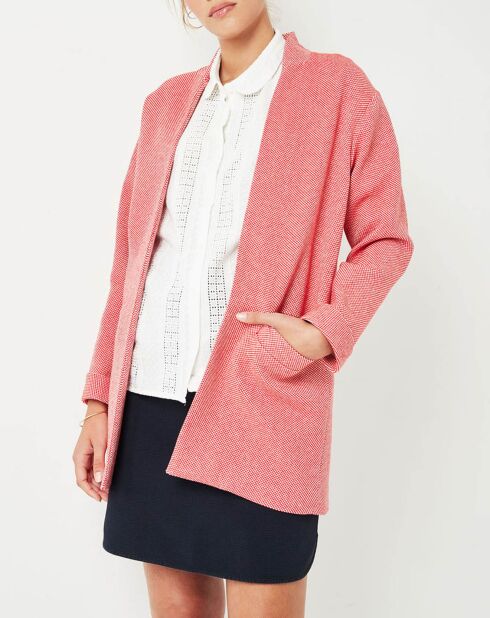 Giacca Espoir crema/rossa