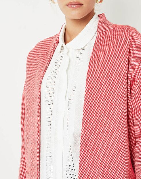 Giacca Espoir crema/rossa