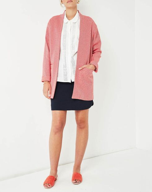 Giacca Espoir crema/rossa