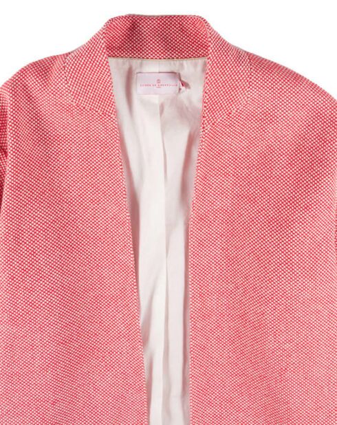 Giacca Espoir crema/rossa