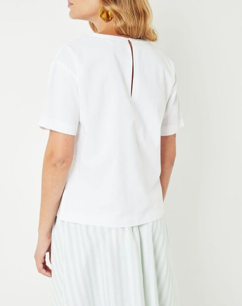 Top Etourdi blanc