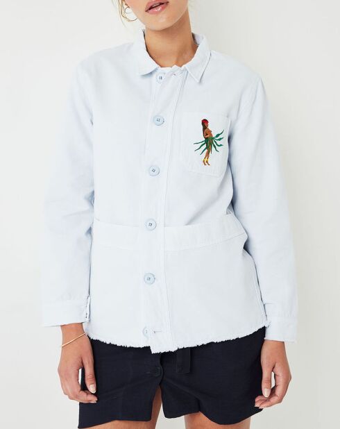 Veste Gabriella bleu ciel