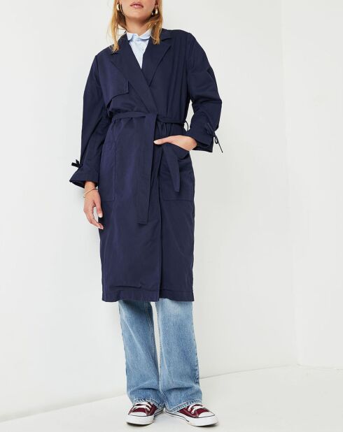 Trench blu marino Galaxie