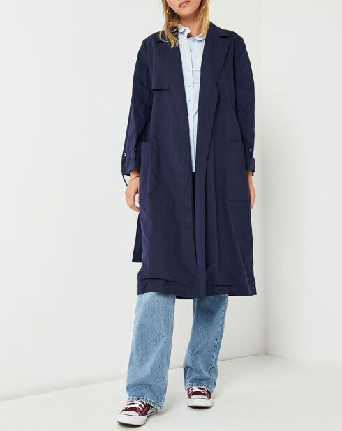 Trench blu marino Galaxie