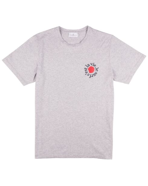 T-Shirt Galet gris clair