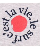 T-Shirt Galet gris clair