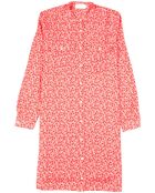 Robe Ginette fleurie rouge/blanc