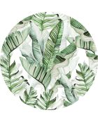 4 manteles individuales redondos La Habana multicolores - D.40 cm