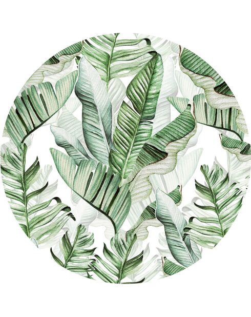 4 manteles individuales redondos La Habana multicolores - D.40 cm