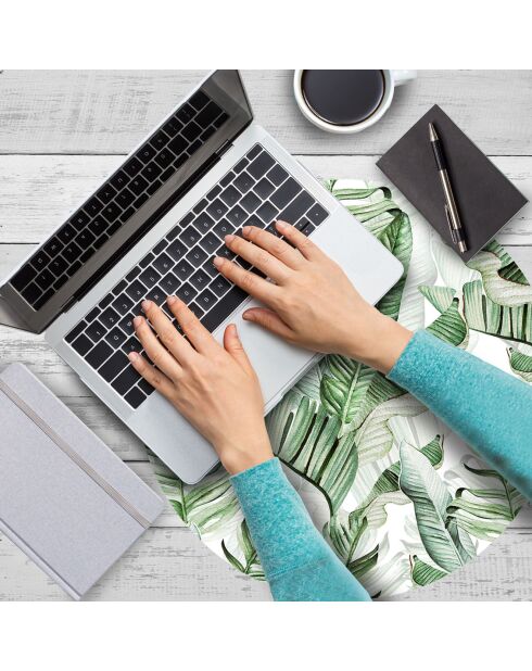 4 manteles individuales redondos La Habana multicolores - D.40 cm