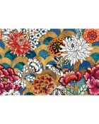 4 tovagliette rettangolari deluxe 2 multicolore - 30x45 cm