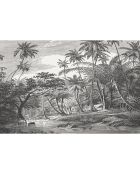 4 manteles individuales rectangulares con manteles individuales multicolores de Puerto Rico - 30x45 cm