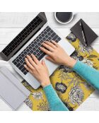 4 Sets de table rectangulaires oiseau 4 multicolores - 30x45 cm