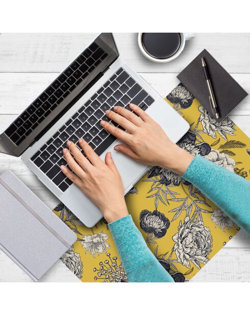 4 Sets de table rectangulaires oiseau 4 multicolores - 30x45 cm