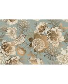 4 manteles individuales rectangulares para pájaros, 1 multicolor, 30 x 45 cm