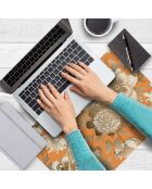 4 rechteckige Vogel-Tischsets 10 mehrfarbig - 30x45 cm