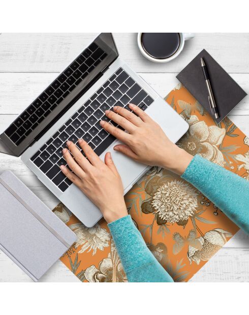 4 rechteckige Vogel-Tischsets 10 mehrfarbig - 30x45 cm