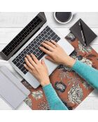 4 rechteckige Vogel-Tischsets 3 mehrfarbig - 30x45 cm