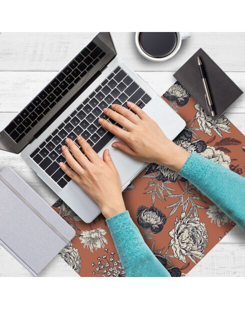 4 rechteckige Vogel-Tischsets 3 mehrfarbig - 30x45 cm