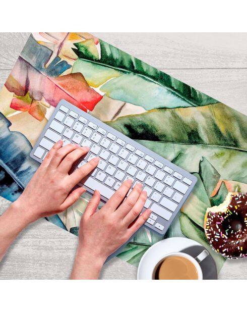 4 Sets de table rectangulairess leaves_colours multicolores - 30x45 cm