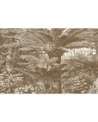 4 manteles individuales rectangulares Santo Domingo sepia - 30x45 cm