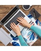 4 Sets de table rectangulaires Mer du Pacifique multicolores - 30x45 cm