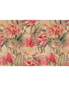 4 Sets de table rectangulairess motif japonais 2 multicolores - 30x45 cm