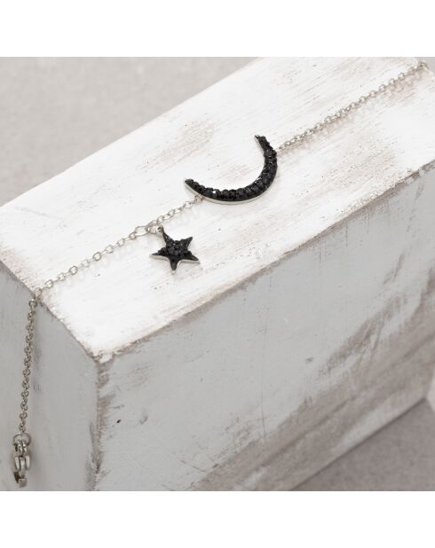 Bracelet Starmoon en Acier argenté