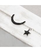 Bracelet Starmoon en Acier argenté