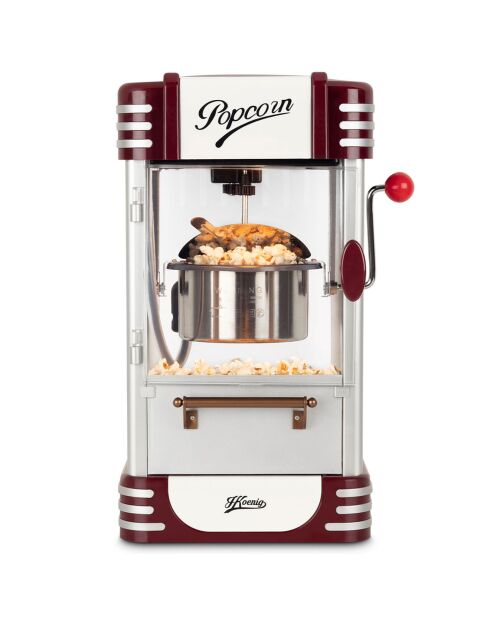 Rote Popcornmaschine
