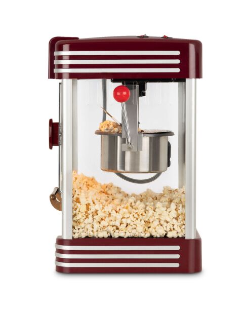 Rote Popcornmaschine