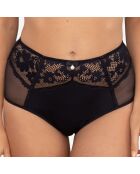 Bragas negras de cintura alta Emma