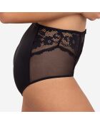 Bragas negras de cintura alta Emma