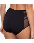 Bragas negras de cintura alta Emma