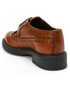 Derbies en Cuir Gus marron