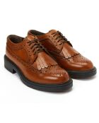 Derbies en Cuir Gus marron