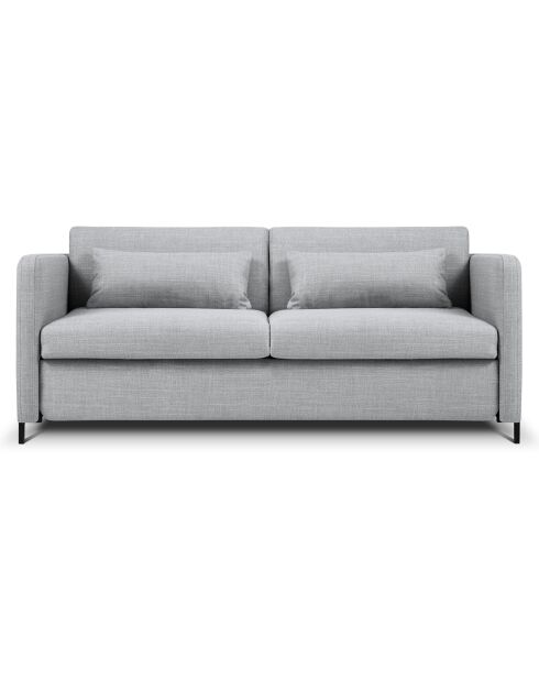 Canapé Convertible Yanis 2 Places gris clair - 182x102x80 cm