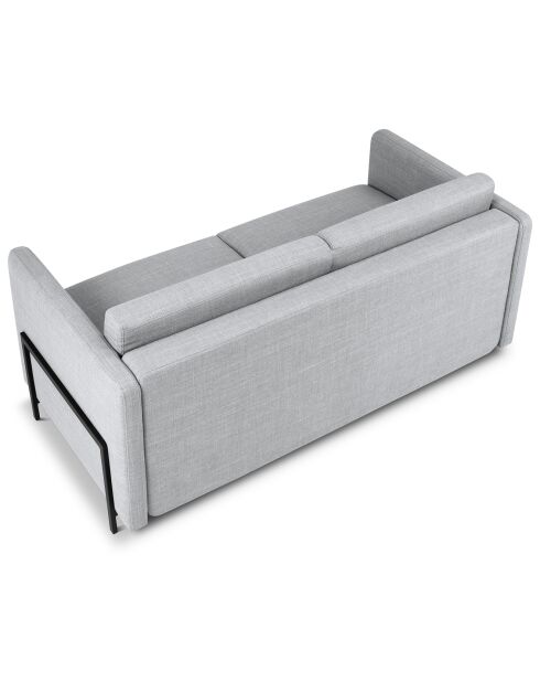 Canapé Convertible Yanis 2 Places gris clair - 182x102x80 cm