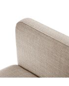 Canapé Convertible Yanis 3 Places beige - 202x102x80 cm