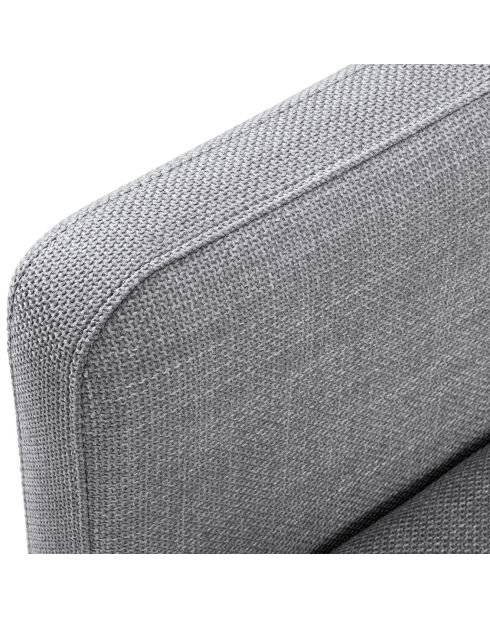 Canapé Convertible Yanis 3 Places gris clair - 202x102x80 cm