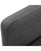 Canapé Convertible Yanis 3 Places gris - 202x102x80 cm