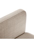 Canapé d'angle Droit Convertible avec Coffre Yanis 4 Places beige - 260x170x80 cm