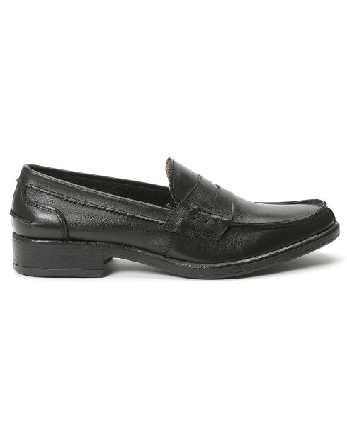Mocassins en Cuir Lio noirs