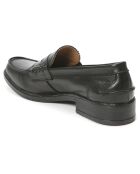 Mocassins en Cuir Lio noirs