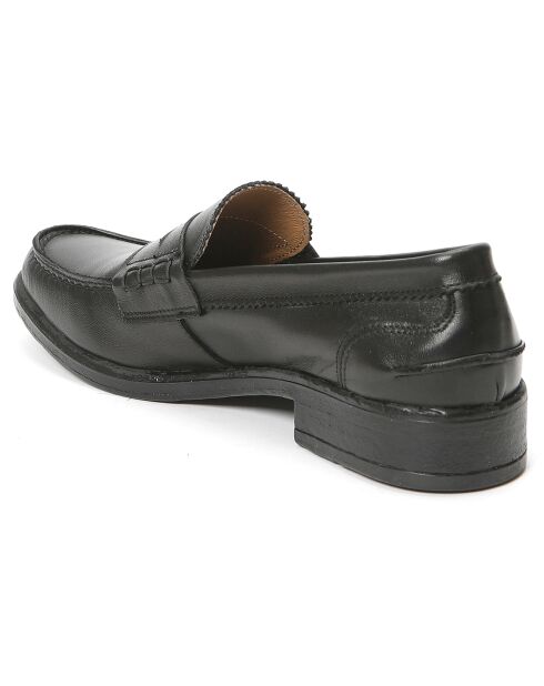 Mocassins en Cuir Lio noirs