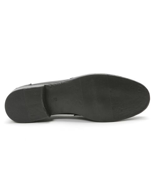 Mocassins en Cuir Lio noirs